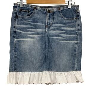 Aeropostale Y2K vintage denim‎ mini skirt, Y2K, cottagecore, coquette, nostalgic